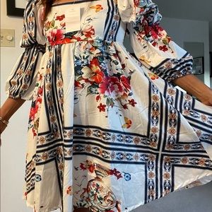 S O L D Summer dress very soft fabric, lightweight. Mini